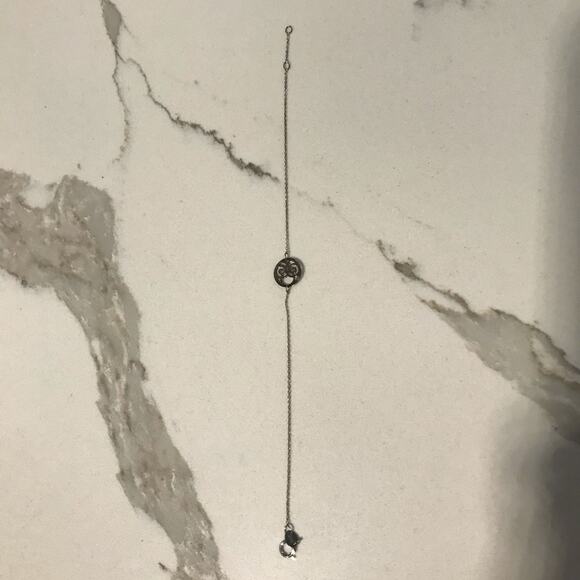 NWOT Delicate Sterling Silver Bracelet - Picture 2 of 4